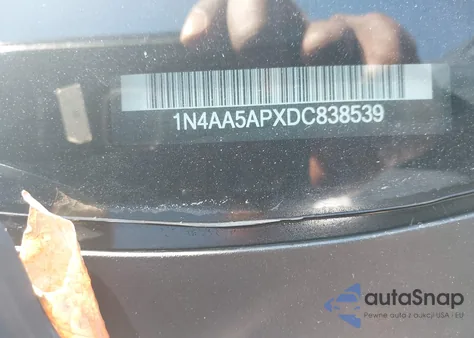 2013 Nissan Maxima 3.5 S from USA, damaged, VIN 1N4AA5APXDC838539